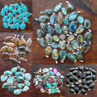 Moonstone   Mix Gemstone 925 Sterling Silver Plated Wholesale Bezel Pendant Lot