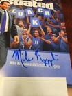 2022 March Mike Krzyzewski Sports Illustrated Signed Autographed Magazine 
