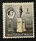Travelstamps  Trinidad   Tobago Stamps Sc  89 Sg 284 1c Cipriani Memorial Mnh Og