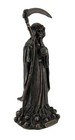 Santa Muerte Antique Bronze Finish Grim Reaper Statue