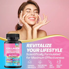 Collagen Peptides Types I ii  Iii  V  X 64 000mcg Pills Anti-aging Skin Capsules