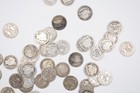 1913-p Barber Silver Dime Roll Of 50 Coins All Same Date  Average Circulated