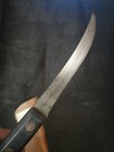 Old South Dakota Souix Native American Indian Trade Knife With Sheath  11  13