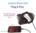 Immersive Video Display Glasses With Dual Speakers  Usb Type-c Input  Easy Co   