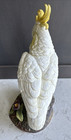 Andrea By Sadek  Vtg Yellow Cockatoo Figure   6643  Flaw  Approx 11  X 8   Label