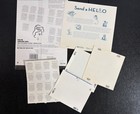 Lot Unused Us Stamp Sheets Disney Pixar Pixar Cars Celebrate 60s Snowflake