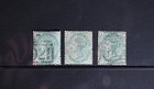 Great Britain Scott   64  64a  Plate 8 9 10  F-vf Used Uk Stamps Cat  715