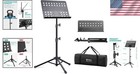 Heavy-duty Music Stand With Anti-rust Coating - 32-56  Adjustable   Lightweight