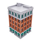 Outland Models Miniatures Downtown Classic Hotel Stackable 1 87 Ho Scale