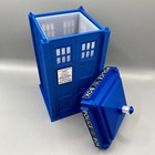 Doctor Who Tardis  Blue Police Box Pencil Box desktop Organizer