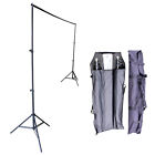 10ft Adjustable Photography Background Support Stand Photo Backdrop Crossbar Kit
