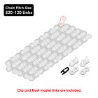 520 X 120 Links Motorcycle Atv Drive Chain 520-pitch 120-links