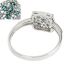 Rare Pt900 Alexandrite Diamond Ring 0 18ct D0 144ct - Auth Free Shipping From Ja