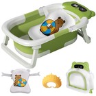 Foldable Infant Baby Bath Tub Newborn Saftey Portable Shower Bathtub 0-12m