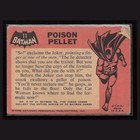 1966 Topps Batman  11 Batman joker - Poison Pellet Black Bat Vg Non-sport Card