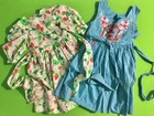 Kids    Children   s Vintage Clothing Lot 1930   s - 1980   s Girls As-is Condition