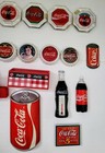 Rare Vintage Coca-cola Collectible Fridge Magnets Lot Of 22 Retro Coke 80 s 90 s
