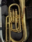 Holton Collegiate B470r Modern Baritone Horn Euphonium 3 4 Size With Hard Case