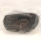 Tumi For Delta Black Small Pouch Zipper Soft Sided Travel Case Toiletry Bag