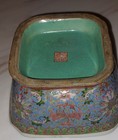 Chinese Antique Porcelain Bowl Famille Rose Six Characters Mark 19th