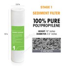 5 Stage Reverse Osmosis Water System Home Drinking Ro System   Nsf Membrane Tank