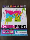 2021 Mtv Screen Print Kit With 4 Stencils   3 Inks