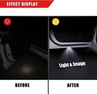 Car Door Lights Compatible With A1 A3 A4 A5 A6 A7 A8 Q3 Q5 Q7 R8 4 Ring 4pack
