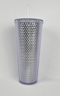 New Christmas Starbucks 2019 Holiday    platinum Silver    Studded Tumbler