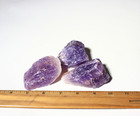 Amethyst From Brazil - Large Rough Rocks For Tumbling -bulk Wholesale 1lb Option