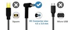 Genuine 45w Hp Laptop Charger Ac Power Adapter 740015-002 741727-001 19 5v 2 31a