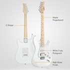 Full Size 39  Gst Electric Guitar With Amp case accessories Pack Beginner