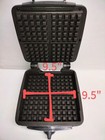 All-clad 4 Square Belgian Waffle Maker Waffler 4  Stainless Steel