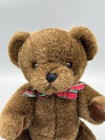 Vintage Prettique Designs Teddy Bear Plush Brown Jointed Stuffed Animal 12   