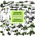 New Genuine  Oem Max Pro Greenworks Gba80200 80v 2ah Lithium-ion Battery 2901302