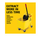 New-commercial Products 7 75-gallons Down-press Mop Wringer Bucket