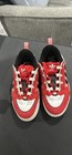 Adidas Rivalry Low Top Sneakers Red white black Kids6  W8 Id7302