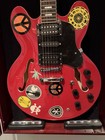 Alvin Lee Ten Years After Certified Autograph Guitar Pick Big Red Gibson Es-335