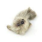 Fur Baby Seal 3    Brooch pin Vintage