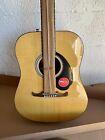 Fender Fa-125 6 String Dreadnought With Gig Bag Nat Acoustic Guitar