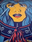 Led Zeppelin 24x18  Official Poster With Jimmy Page Zozo And Band Designs  Rare