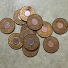 New York City Nyc Transit Authority Subway Transit Token - Ny630bi Bullseye - 1