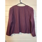 Pendleton Women s 100  Virgin Wool Purple Button Blazer Sz 18w
