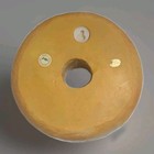 7 5   Realistic Chocolate Covered Donut With Peanut Sprinkles Hanging Wall Decor