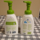 Two Babyganics Foaming Dish Bottle Soap Fragrance-free  Plant-derived