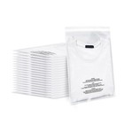 Clear Bags Resealable Suffocation Warning Poly Opp Cello Merchandise Bag 1 5 Mil