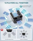 Automatic Card Dealer Machine Rotating 360 For Playing Cards 2 1 4 Decks Usb Rec