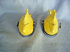 2 Chicken Of The Sea Tuna Fish Baker Salad Server   Lid   Stand  Lot 3  Yellow