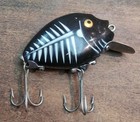 Rare Vintage Heddon Punkinseed Fishing Lure Black white