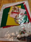 Design Works Santa Christmas Ornament Felt Embroidery Kit 5329 Bears Needlepoint