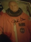 John Glenn Signed Nasa Astronaut Photo Matted framed  Jsa Coa 11x14